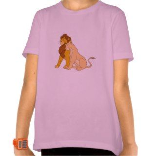 Lion Kings Adult Simba and Nala Disney T shirt