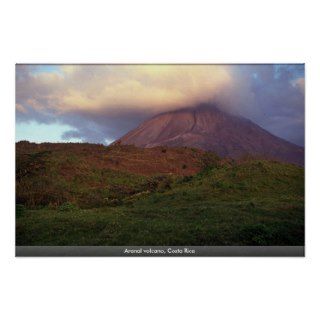 Arenal volcano, Costa Rica Posters
