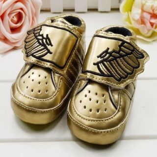 Cute Kid Baby Boys Soft Sole Crib Wing Sneaker Shoes Infant Toddler Sneakers