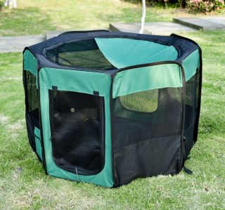 46" 36"Soft Pet Playpen Exercise Puppy Dog Cat Play Pen Kennel Folding Crate