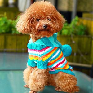 Cute Dog Pet Dog Puppy Sweater Costume Hooded Clothing Costume Sweater Coat M