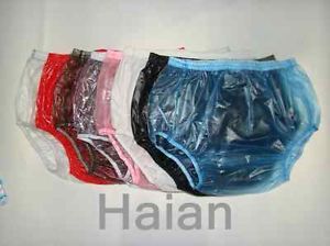 3 Pcs Adult Baby Plastic Pants PVC Incontinence P005