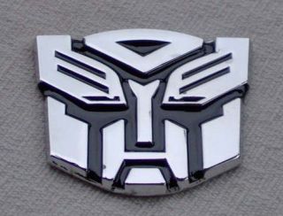 Transformers Autobots Car Emblem Badge Decal Logo Truck Motorcycle Bike Access