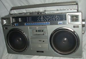 Vintage JVC RC M70 JW Boombox Stereo Radio Cassette Recorder