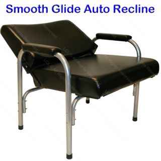 Extra Wide Auto Recline Shampoo Chair Styling Hair Barber Beauty Salon Equipment