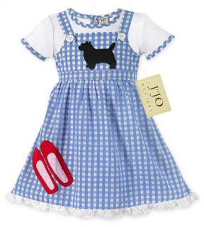 Baby Girl Kids Dorothy Halloween Costume Dress 3M 6M