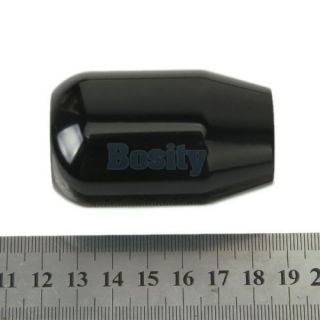 Black Aluminum Alloy Manual Gear Stick Shift Shifter Lever Knob 5 Speed