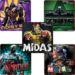 15 Real Steel Movie Stickers Kid Robot Party Goody Loot Bag Filler Favor Supply