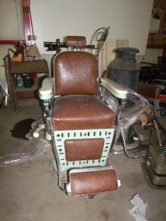 Emil J Paidar Antique Barber Chair