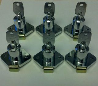 6 Truck Tool Box Lock Cylinders All Keyed The Same