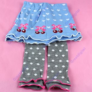 Fashion Multi Pattern Toddler Girls Baby Legging Tights Leg Skirt Warmer Culotte