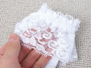 New Toddler Baby Girl White Black Lace Socks 1 4 Years S67