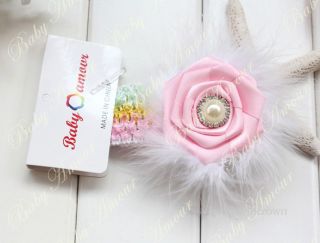 Infant Baby Toddler Girls Rose and Flower Headband Hair Band Headwear Bow C0601D