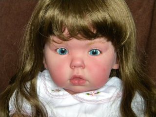Yellow Cottage Nursery ★ Lifelike Baby Toddler Girl★ Annabel ★tibby Doll Kit ★