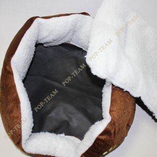 Lovely Cute Warm Soft Comfortable Pet Dog Cat Bed Sleep Accessories w Mat JR4