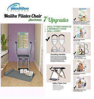 Malibu Pilates Exercise Wall Chart