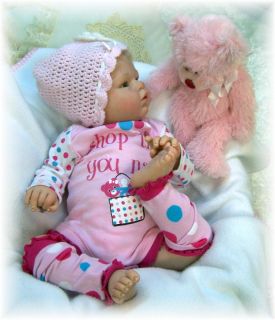 Reborn Baby Girl Maya by Reva Schick Briar Hill Nursery Patricia Dedo