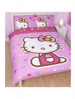 Hello Kitty Character Bedroom Bedding Girls Pink Sanrio Official