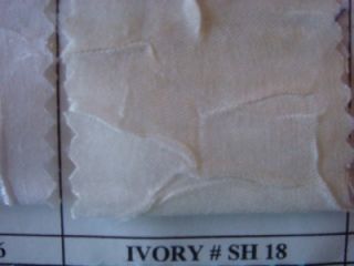 Ivory Shimmer Crushed Fabric Wholesale by Roll 50''W