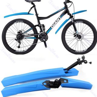 Cycling Mountain Bicycle Bike Front Rear Mud Guards Mudguard Fenders Set Hot