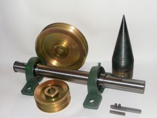 The Log Splitter Kit for Electric Motor Screw Splitter
