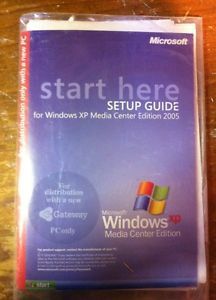 windows xp media center edition 2005 - dell