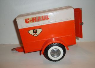 Vintage Old Nylint U Haul Trailer Pressed Steel Ford Wheels Toy