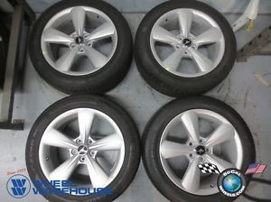 Four 2013 Ford Mustang Factory 18" Wheels Tires Rims Pirelli 235 50 18