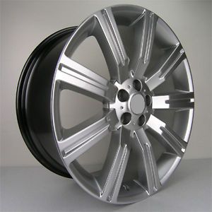22" Stormer Style Wheels Rims Hyper Silver Land Range Rover HSE Super Charger