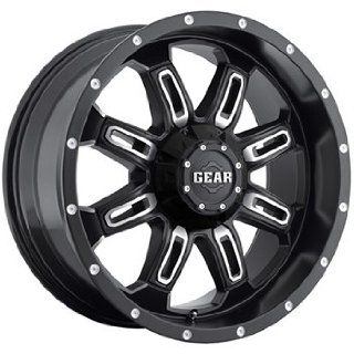 Gear Alloy Dominator 18x9 Black Wheel / Rim 6x135 & 6x5.5 with a 0mm Offset and a 108.00 Hub Bore. Partnumber 725MB 8906800: Automotive