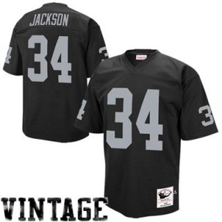 Mitchell & Ness Bo Jackson Oakland Raiders 1990 Authentic Throwback Jersey   Black