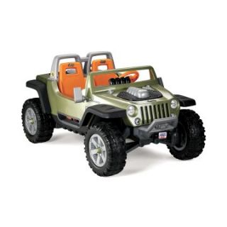Fisher-Price Power Wheels Battery Operated Ultimate Terrain Traction Jeep Hurricane Riding Toy   Battery Powered Riding Toys