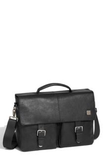 KNOMO London Jackson Leather Briefcase