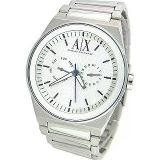  Armani Exchange Date Silver Bracelet Mens Watch   AX1049 Watches