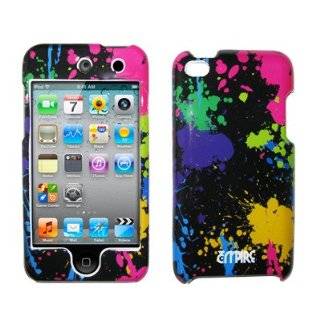EMPIRE Paint Splatter Design Snap On Cover Case for Apple iPod Touch 4 