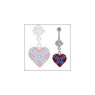 Body Accentz™ Belly Button Ring Navel Heart Rebel Body Jewelry 