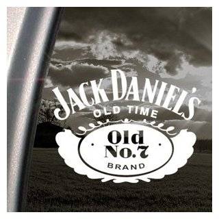 Jack Daniels Whiskey Old No. 7 Label Car Bumper Sticker Decal 4.5x3 