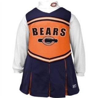 Chicago Bears Navy Blue 2 Piece Youth Cheerleader Dress by Reebok