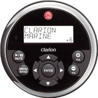 Clarion MW1 Watertight Black Face with Stainless Steel Bezel Remote 