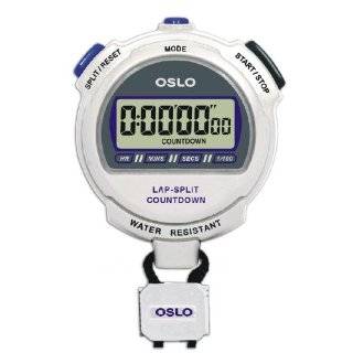 Oslo Silver 2.0 Twin Stopwatch and Countdown Timer