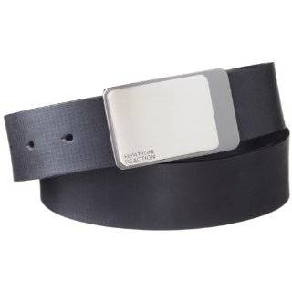 Kenneth Cole REACTION Mens Reversible Cut Edge Belt With Embossed 
