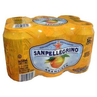 San Pellegrino Sparkling Beverage, Orange, 11.15 Ounce Can (Pack of 24 