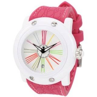 Glam Rock Womens GR10169 Miami Collection Chronograph Pink Leather 