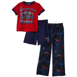    Carters Boys Camo Monster Truck Pajama Set 2t 5t Clothing