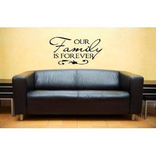  Family Is Forever Quotes Lettering Car Wall Laptop Vinyl 