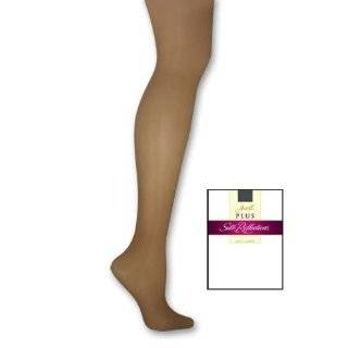 Hanes Plus Silk Reflections Sheer Non Control Enhanced Toe Pantyhose 
