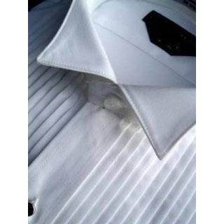 Joseph Abboud Tuxedo Shirt   Wing Collar 1/2 Inch Pleat 100% Cotton
