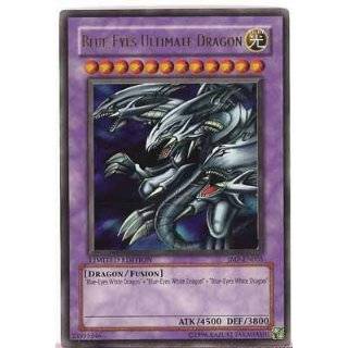 Yu Gi Oh Blue Eyes Ultimate Dragon Limited Edition Foil Trading Card