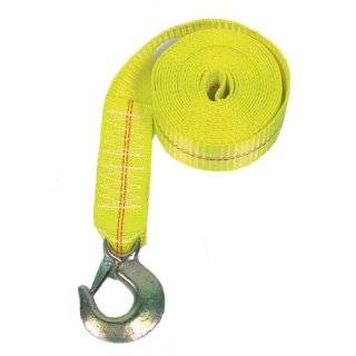 Rod Saver Heavy Duty Replacement Winch Strap (25 Feet, Yellow)