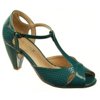  Chelsea Crew Jiminy Tie Front Pumps   Green Shoes